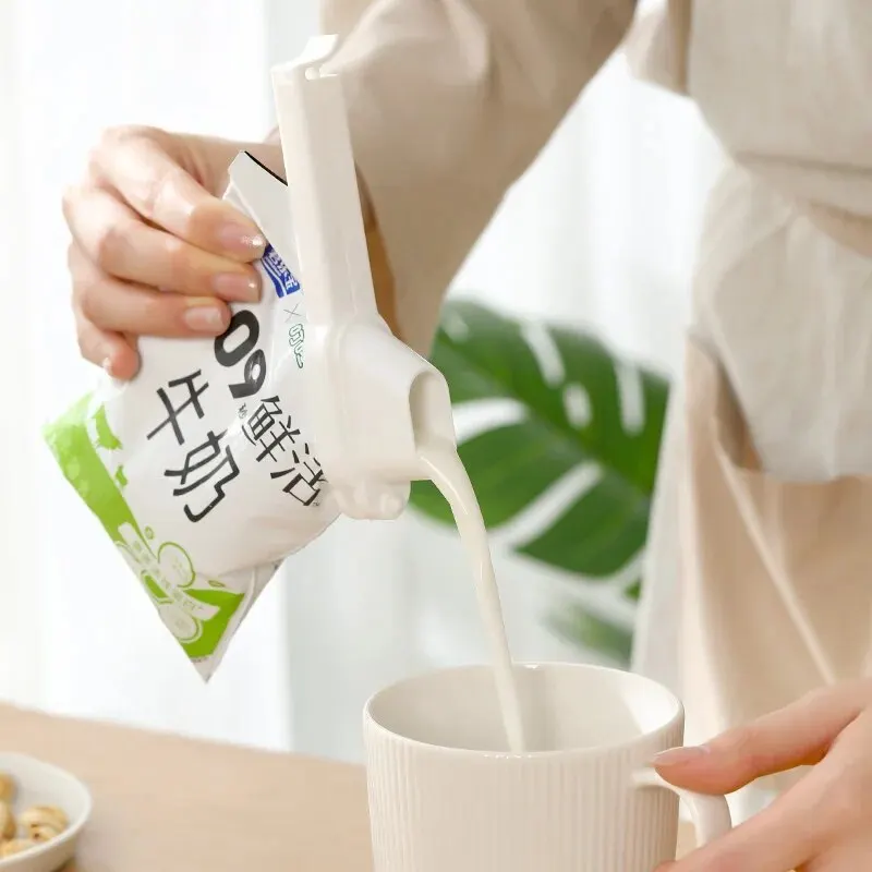 Sealing Clips 2PCS Food Bag Clips With Lid Milk Powder Snack Sealer Kitchen Food Moisture-Proof Chips Milk Bag