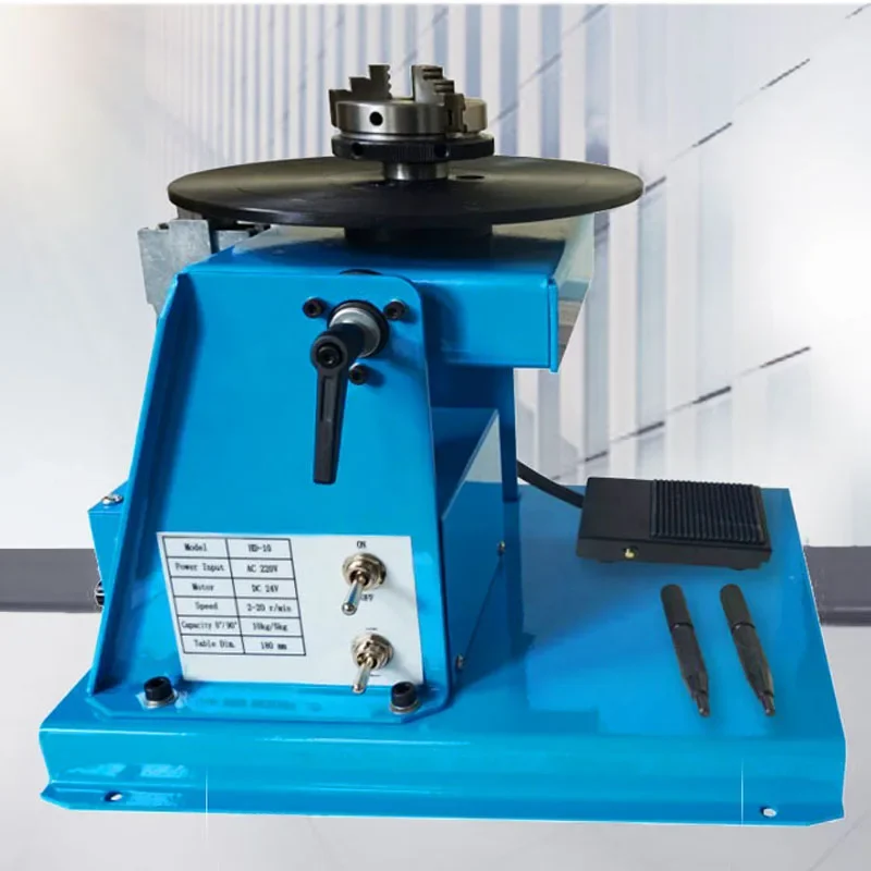 Small Welding Positioner Combined Automatic Welding Turntable Automatic Equipment Roller Frame