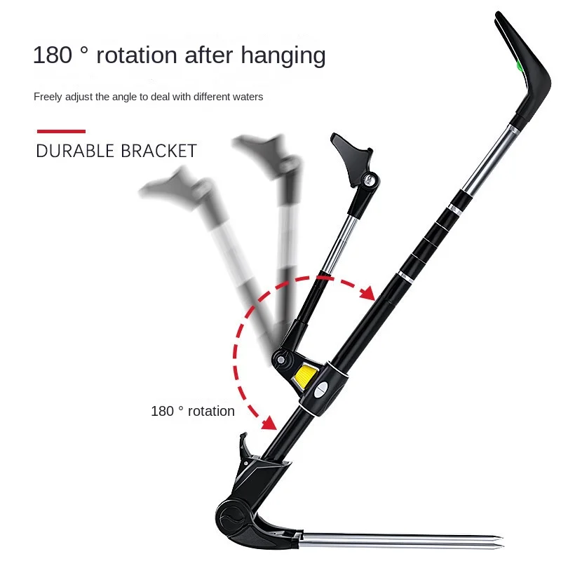 Support Rod Rack Multi-Function Battery Floor Outlet Stainless Steel Bracket Taiwan Fishing Tackle