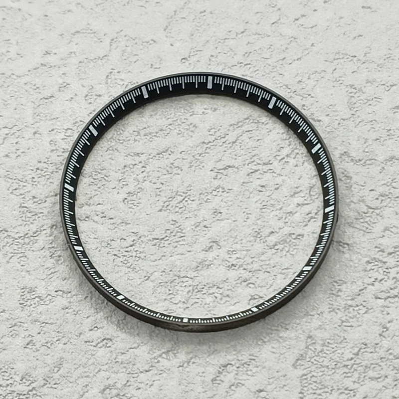 Durchmesser 30,5 mm SKX007 Uhrengehäuse Kapitelring passend für SKX009 SRPD Gehäuse Mehrere farbige Innenringe Herren-Taucheruhrenteile