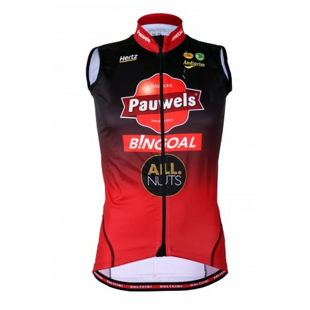 

2023 PAUWELS BINGOAL TEAM 2 Colors Summer Sleeveless Cycling Vest Mtb Clothing Bicycle Maillot Ciclismo Bike Clothes