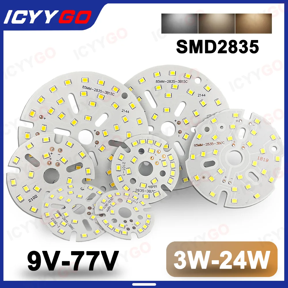 1PCS 2835 SMD PCB Led Light Board for Ceiling Downlights, led lamp,led light panel