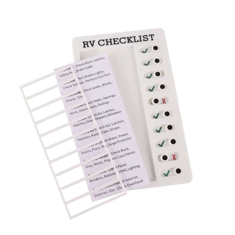 Note Card Device Schedule Organization Note Card Punch Card Device For Notes Daily Task Planning Portable Memo Checklist Elderly Child Note Board
