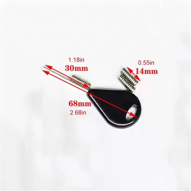 Universals Surfboard Fin Hexagon Key with Screws Surfing Board Surfboard Fin Key for Surfs Board Wakeboard Longboards