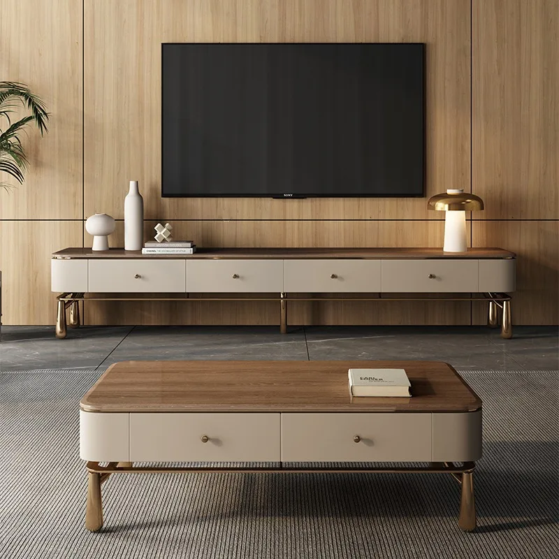 

Luxury Modern Tv Cabinet Console Desk Table Display Tv Stand Table Entertainment Center Support Tv Sur Pied Modern Furniture