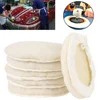 7 Inch Buffing Pads Polishing Bonnet Buffing Polishing Pads Synthetic Lambs Wool Car Bonnet Buffer Polisher Pad for Car Glass 5
