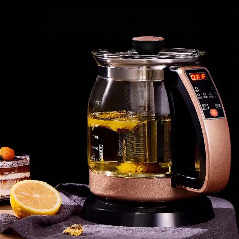 Household Water Kettle Multifunctional Health Pot Fully Automatic Intelligent Reservation Electric Kettle Glass Teapot