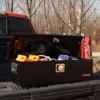 Inch Truck Bed Tool Box, Aluminum Heavy Duty Trailer Tool Box for Pickup Truck Bed RV, Toolbox Storage box with Handle and Lo 6