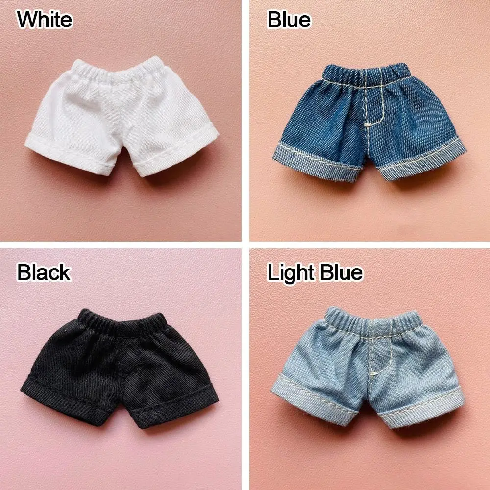 High Quality For 1/12 BJD Dolls For 1/11OB11 Dolls Dolls Wear Shorts  Jeans Shorts Handmade  Shorts  Clothes