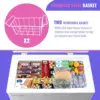 Freezer 5.0Cubic Feet with Intelligent Temperature Control(-15°F to 41°F), Deep Freezer with TWO Hanging Baskets and Side Defros 3