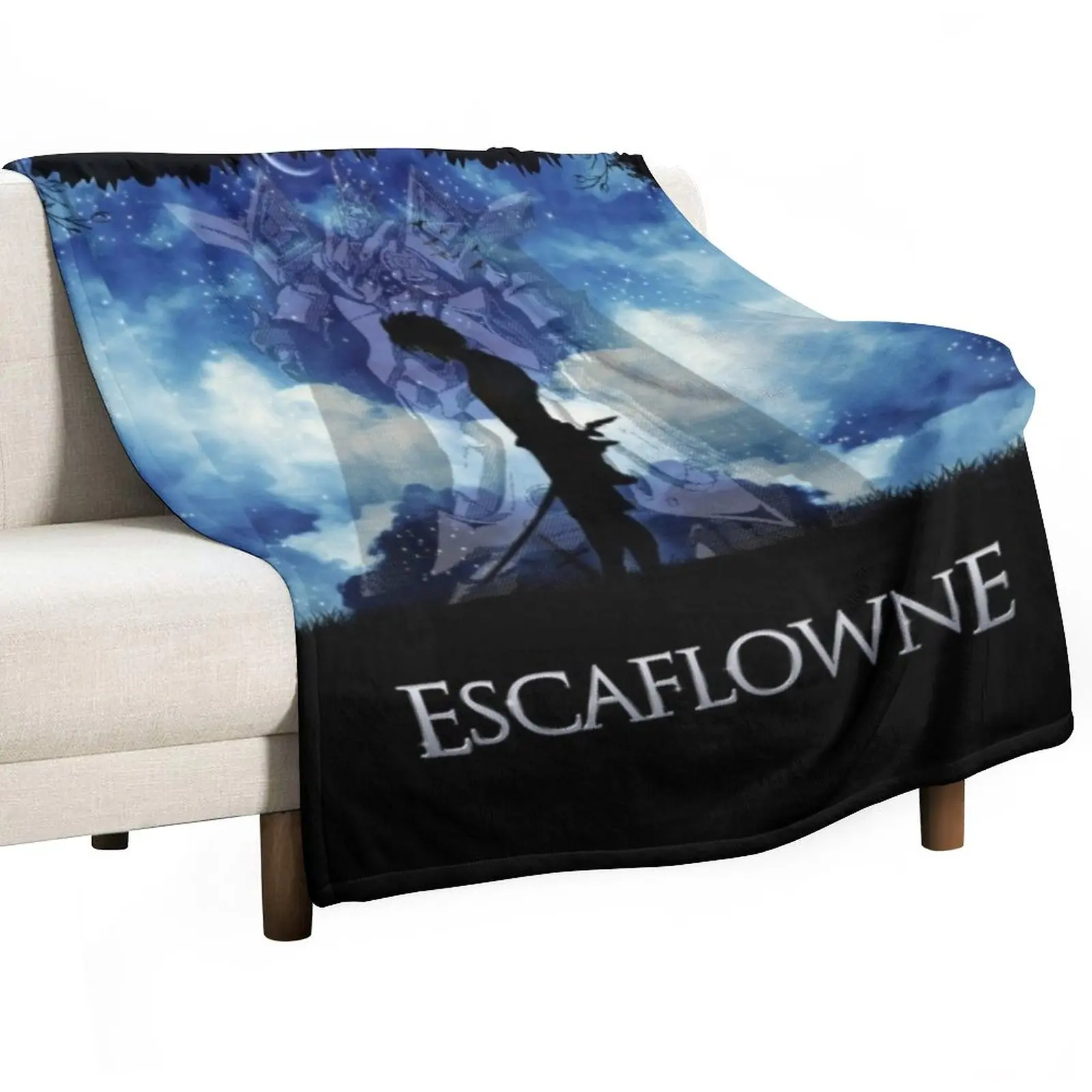 

Van and Escaflowne - ORIGINAL by SillyFun.redbubble.com Throw Blanket Fluffy Shaggy Blanket Blanket Fluffy