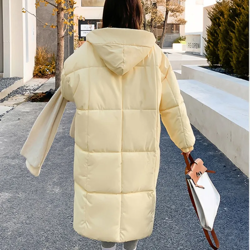 Рисунок 4 - Новинка 2023, женское пуховое пальто из хлопка