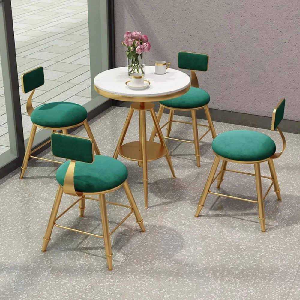 

Unique Vanity Dining Chairs Restaurant Patio Outdoor Events Banquet Dining Chairs Green Commodes Sillas Para Comedor Decoration