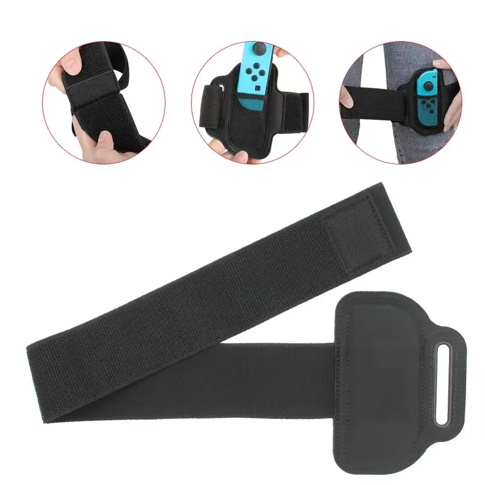 Cinturino Per Gamba Regolabile Fascia Elastica Per Nintendo Switch Joycon Ring Fit Adventure Game Ring Feet Accessori