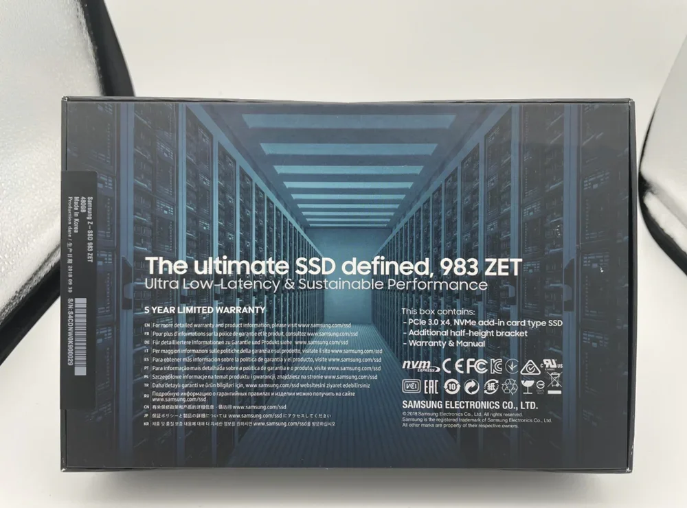 983 ZET ָ Ʈ ̺  SSD, PCIE Gen 3.0x4 NAND NVMe M.2 SLC, 480GB, 960GB