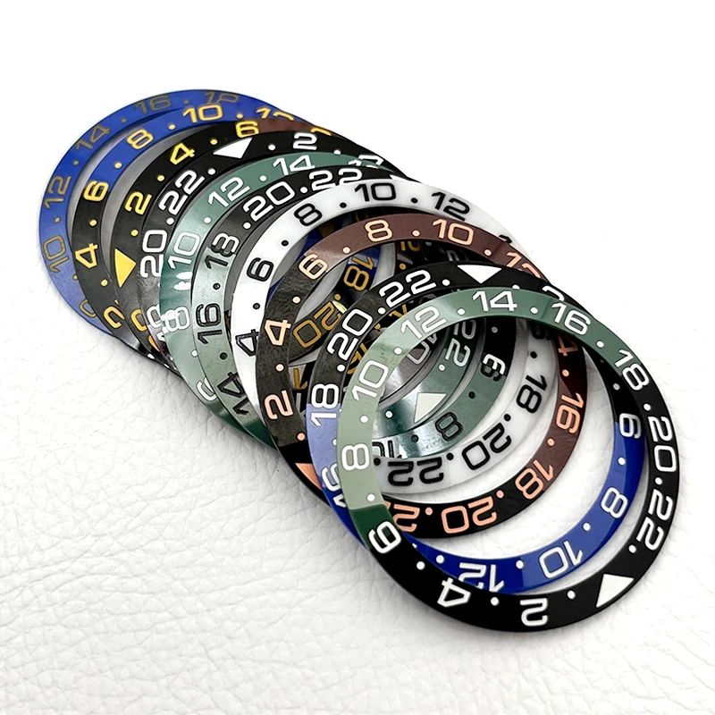 Seiko Mod 38*30.5Mm Anello Con Inserto In Ceramica Con Cornice Inclinata Per Skx007 Omg Rlx Bezel Seamaster Gmt Cassa Dell'Orologio Nh35 Movimento Par