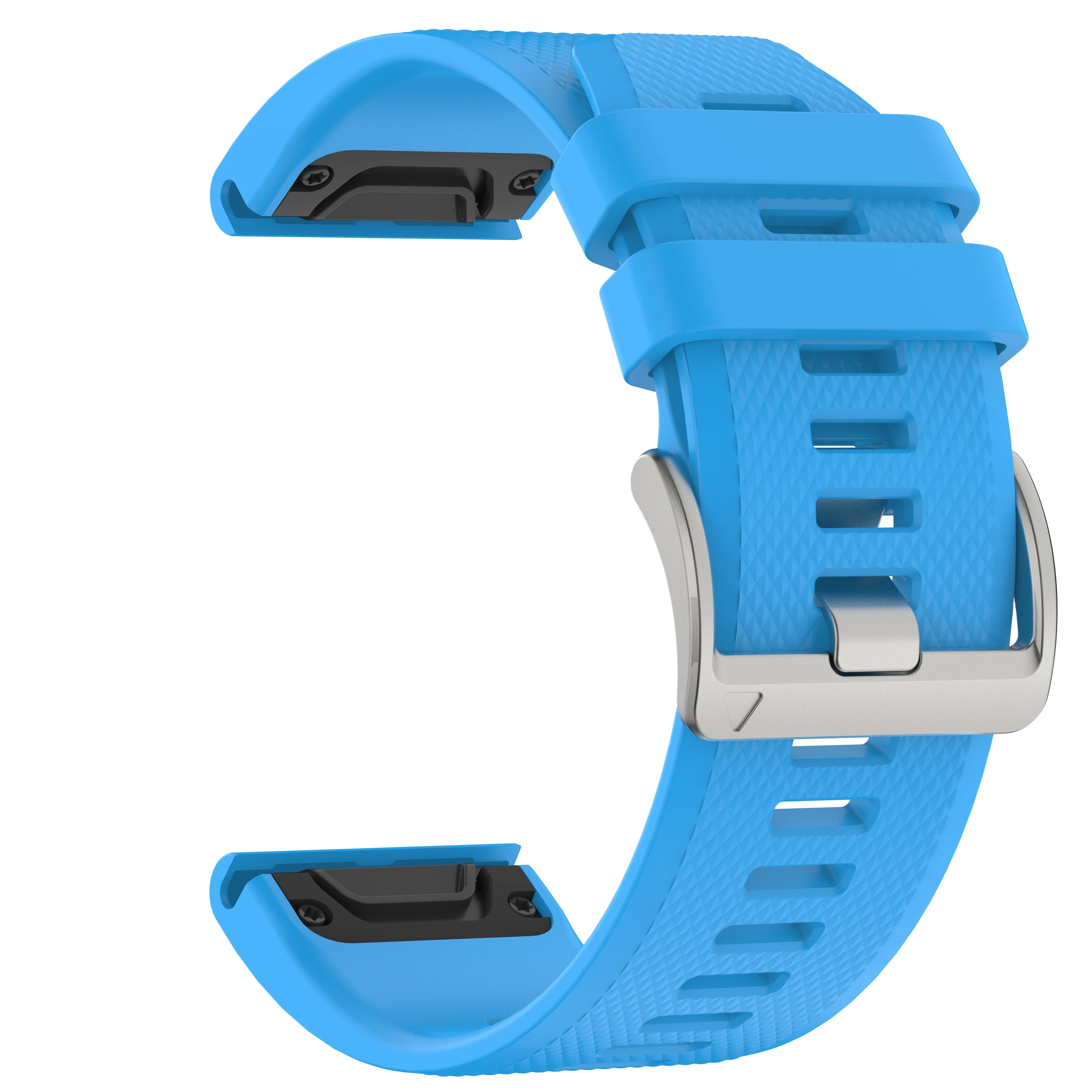 QuickFit Release Silicone Watch Strap - 22mm/26mm Adjustable Bracelet