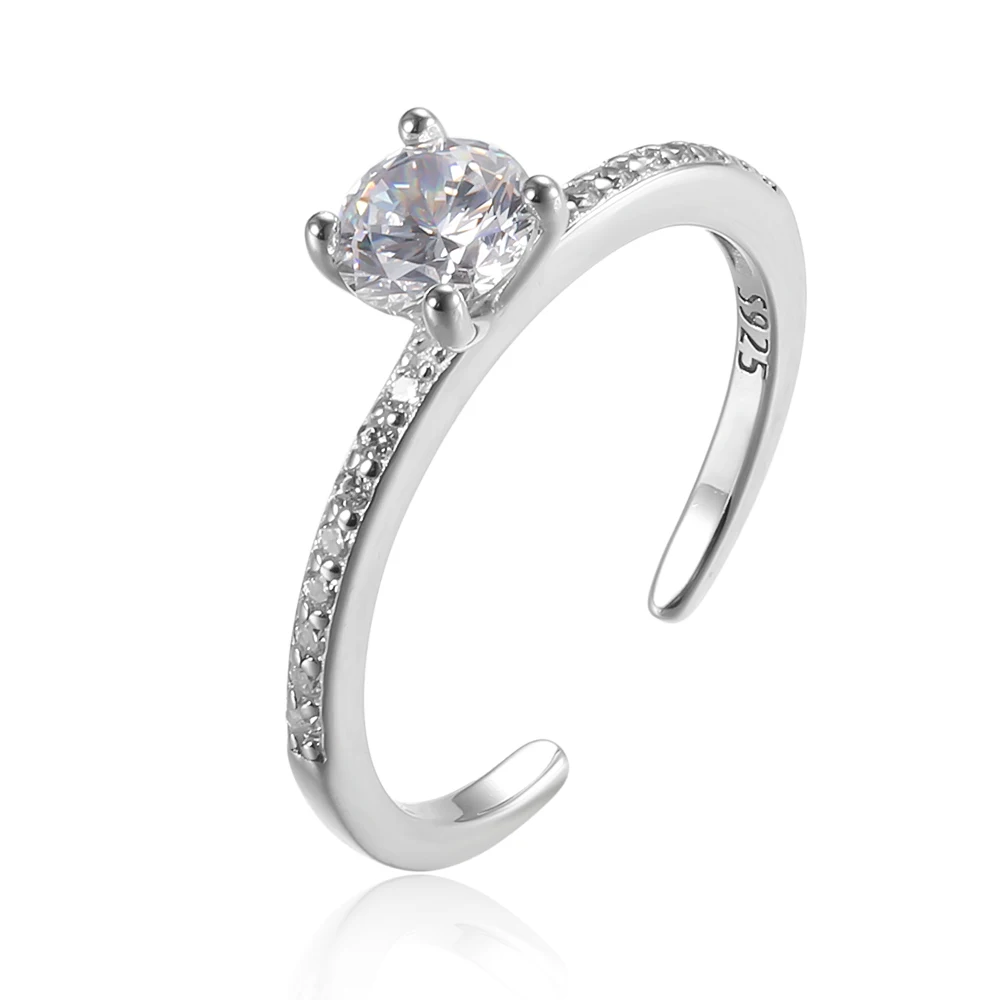 Женское составное кольцо из серебра 925 пробы | AliExpress