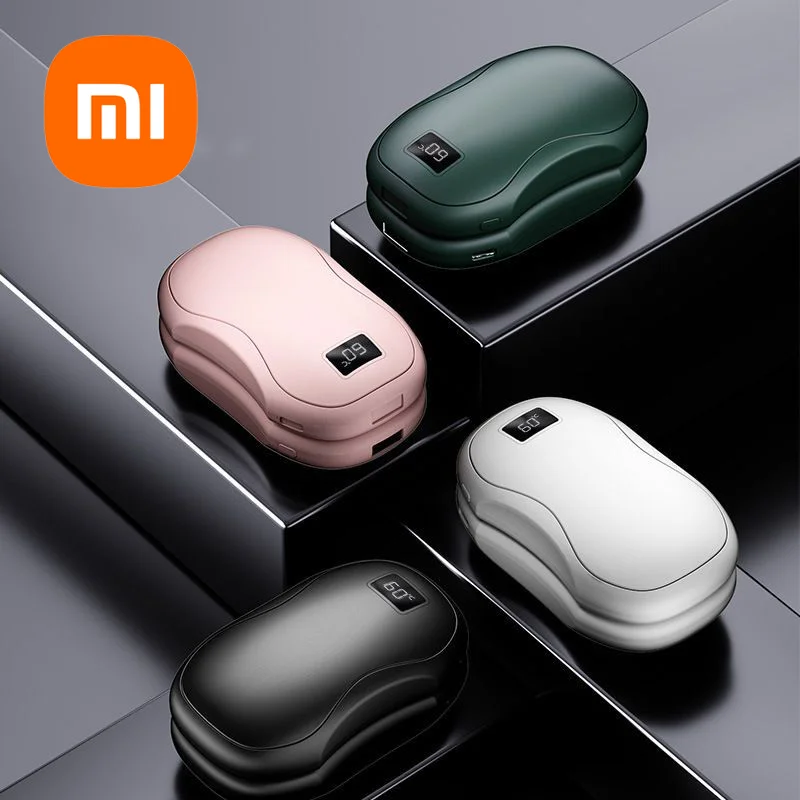 Xiaomi Hand Warmer With Capacity Digital Display Fast Heating Double Side Warmth Portable Hand Warmer For Winter Outdoors Hiking 6