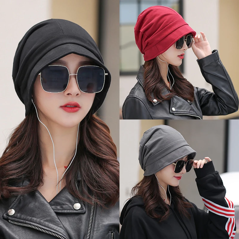 Windproof Winter Hat Women Bucket Hat
