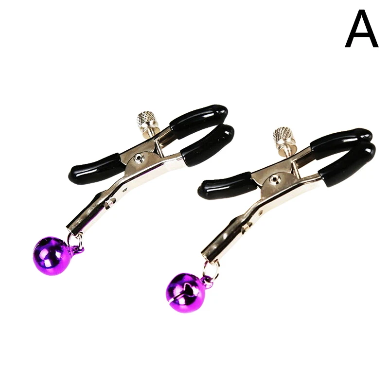 1 pair Nipple Clamps Restraints Adult Products Sex Toys For Women Fetish Role Play Couple Erotic Games Accessories