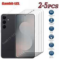 Premium 9H HD Tempered Glass Screen Protector Film - 2 - 5 Pack - 3 Pieces (Galaxy S24 FE)