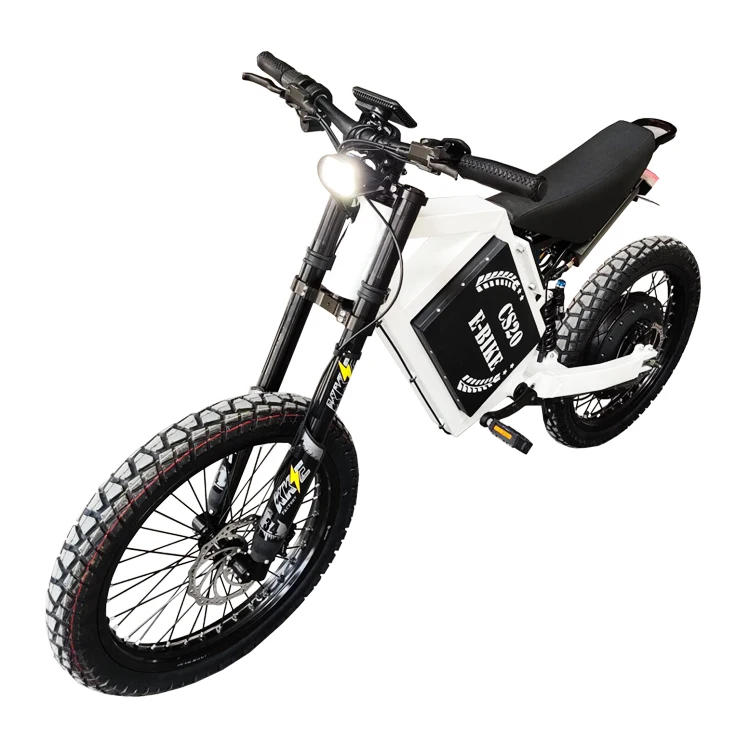 Factory Directly 8000w Big Wheel Electric Dirt Bike Enduro Ebike Mtb Full Suspen for Adult