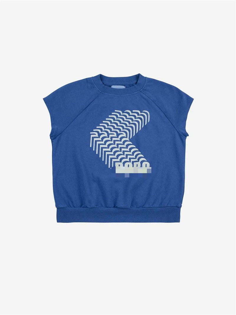 Cotton Children's T-shirt Fashion Cartoon Print Baby Boy's T-shirt Top Summer Casual Girl's Tees Vest Children's Clothing 3