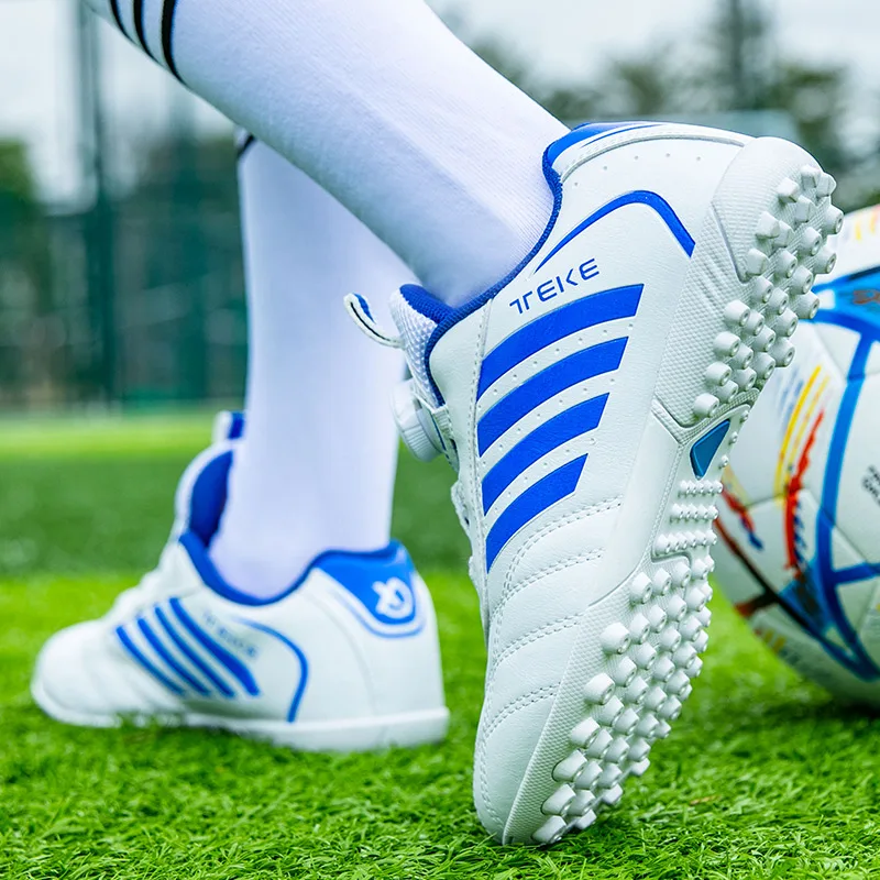 Personality Stylish And Comfortable Boys Girls Training Game Sneakers Indoor Outdoor Lawn Youth Student Soccer Shoes 29-39# - Image 5