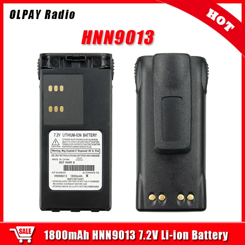 

1 шт./2 шт., литий-ионный аккумулятор HNN9013 2000 мАч для рации HT750 HT1250 HT1250LS + HT1550XLS PR860