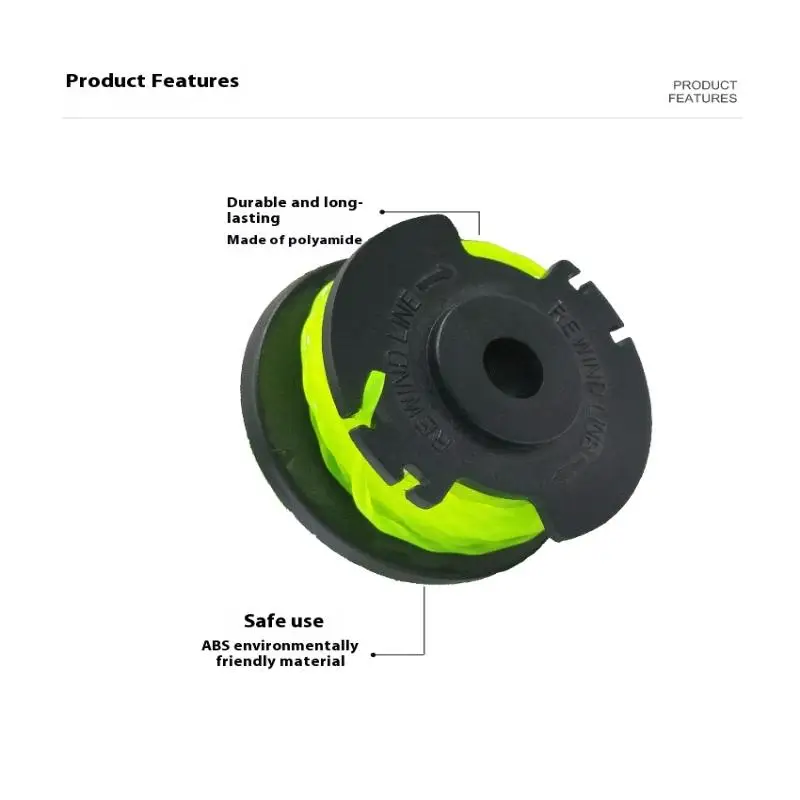 Ryobi RAC143 36V 20FT 자동 공급 무선 제초기 스풀 라인용 새 스트링..