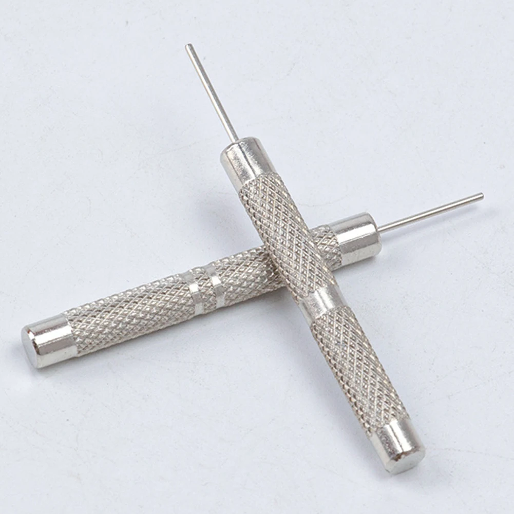 10 Pcs Iron Pin Punch 0.7-1.0mm Watch Strap Belt Bracelet Remover Adjust Gadget For Repairing Hand Manual Tools