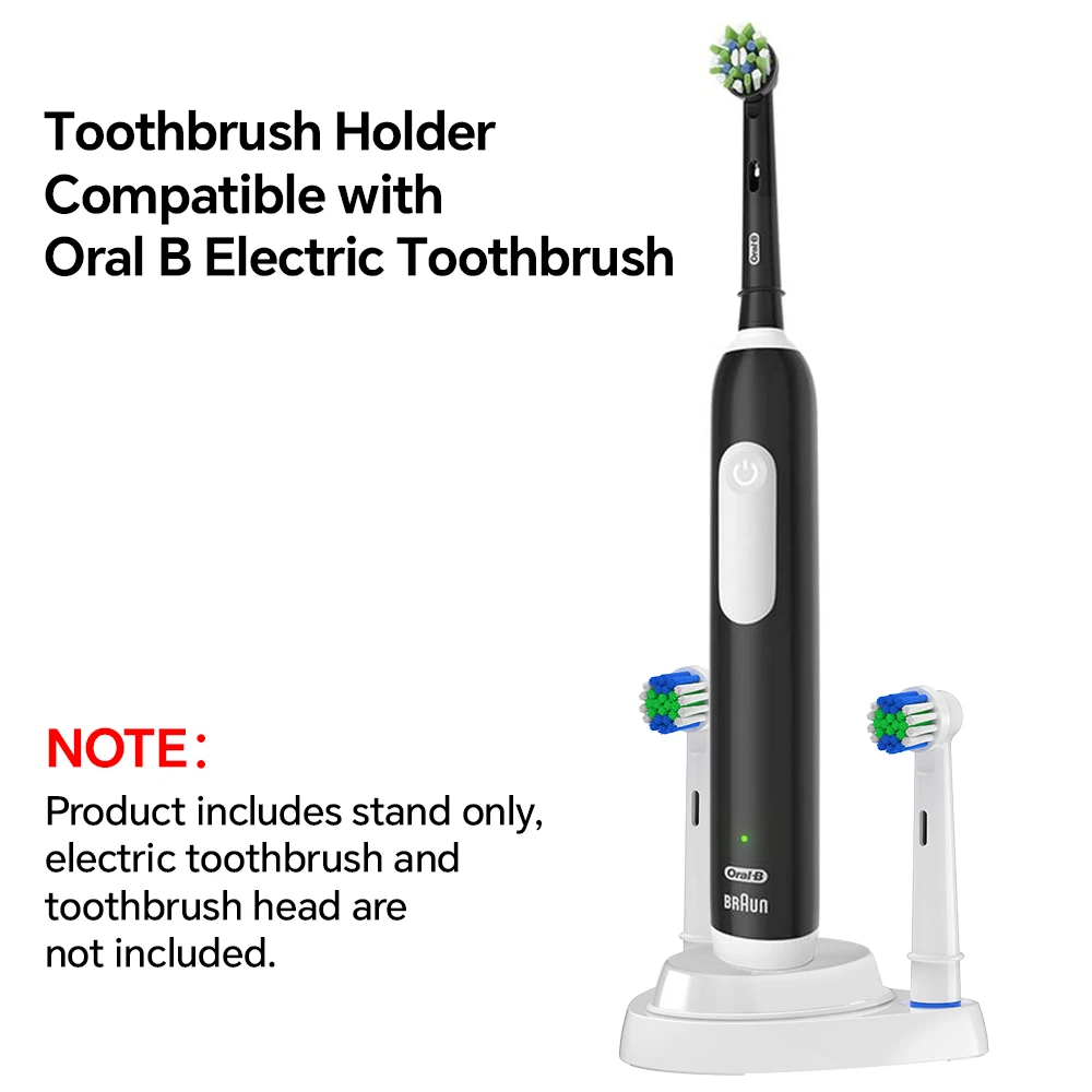 Compatible with Oral B Electric Toothbrush Charger Holder, Toothbrush Head Stand Base for OralB Pro Series Electric Toothbrushes