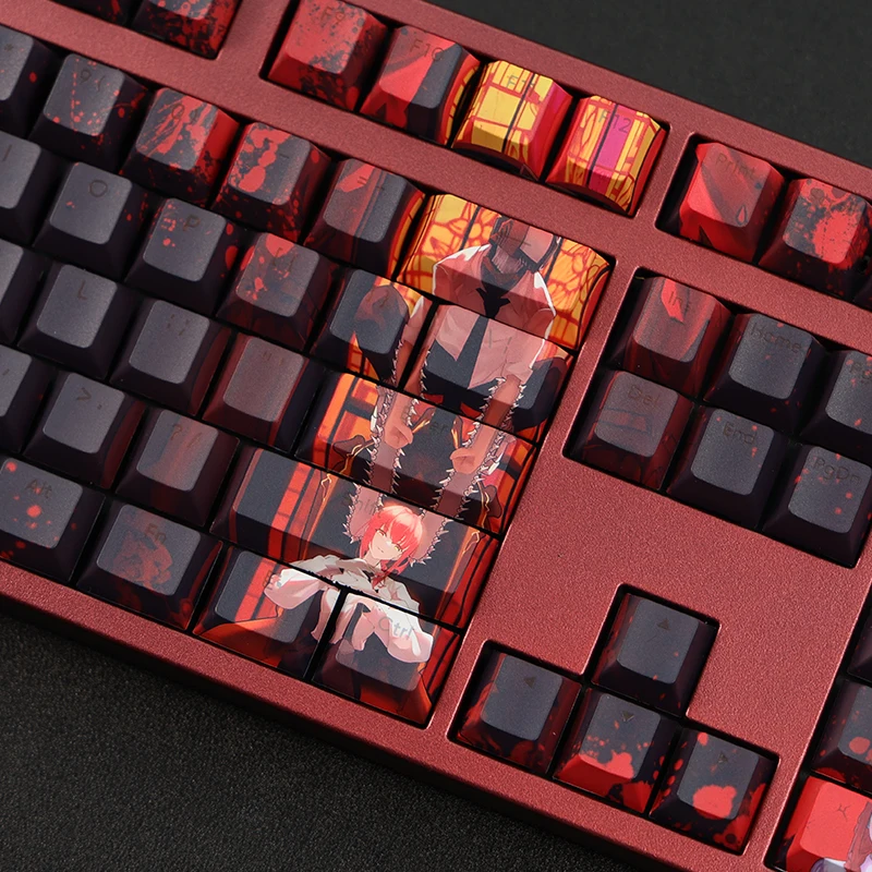 material cereja perfil adequado para tampa de teclado mecânico