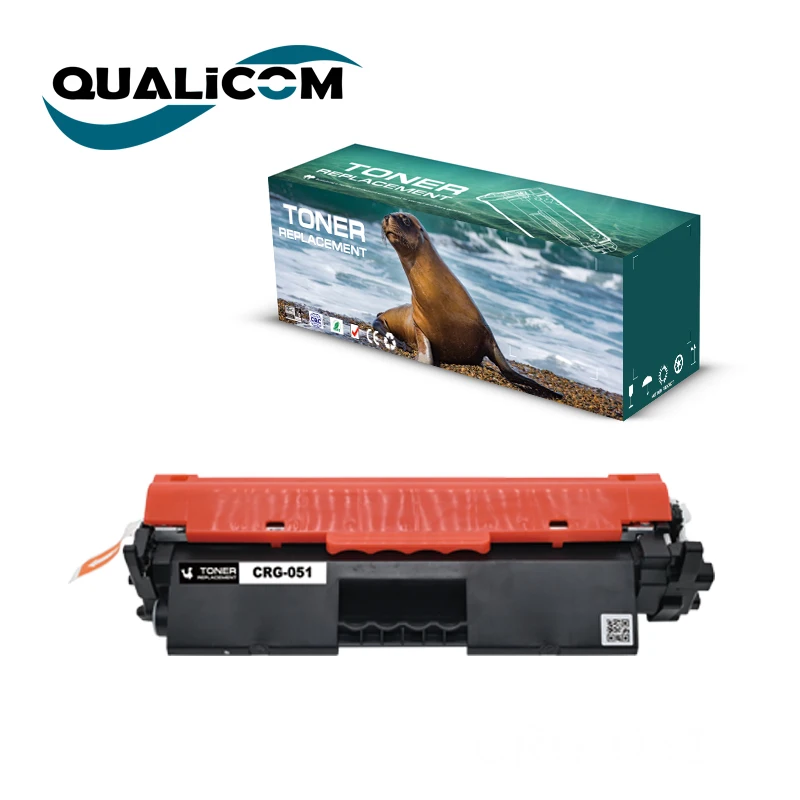 Qualicom Compatible for Canon CRG051 051 CRG-051 use for LBP162dw MF264dw MF267dw MF269dw LBP160 MF260 MF263dn MF266 Printer