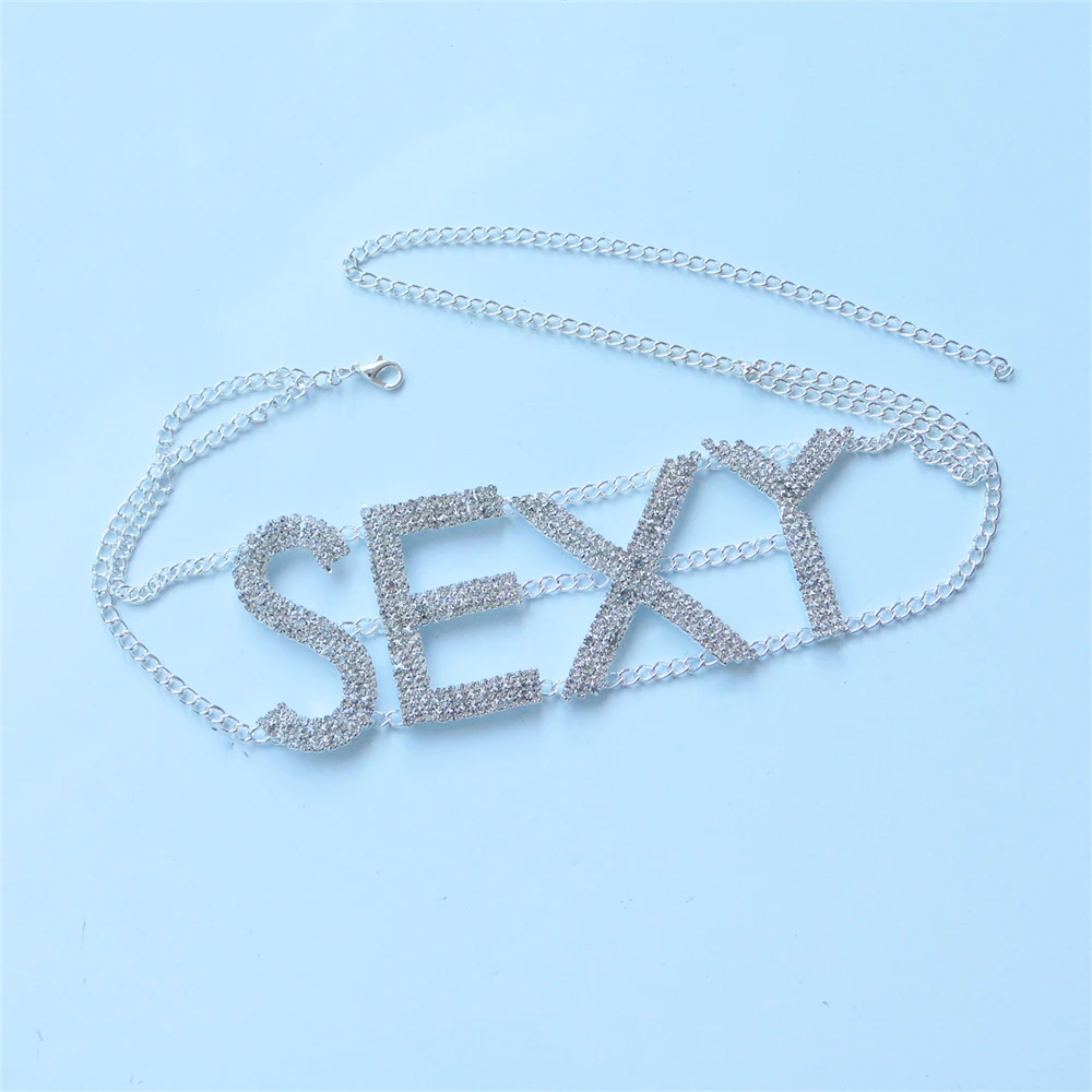 Customized Shining SEXY Letter Necklace - Romantic Party Clavicle Chain Accessories