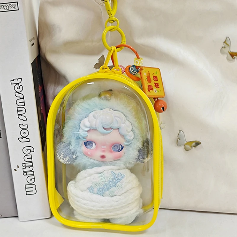 HUA HUA Babykleidung, transparent, staubdicht, 15 cm, Schutzhülle, Gehbeutel, Aufbewahrung, Vitrine HUA HUA – Detail 8