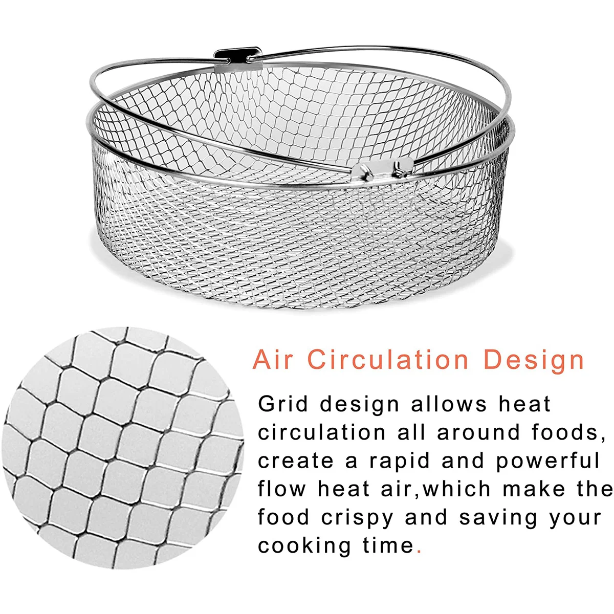 Emeril Lagasse Pressure AirFryer Replacement Basket Steam, 47 OFF