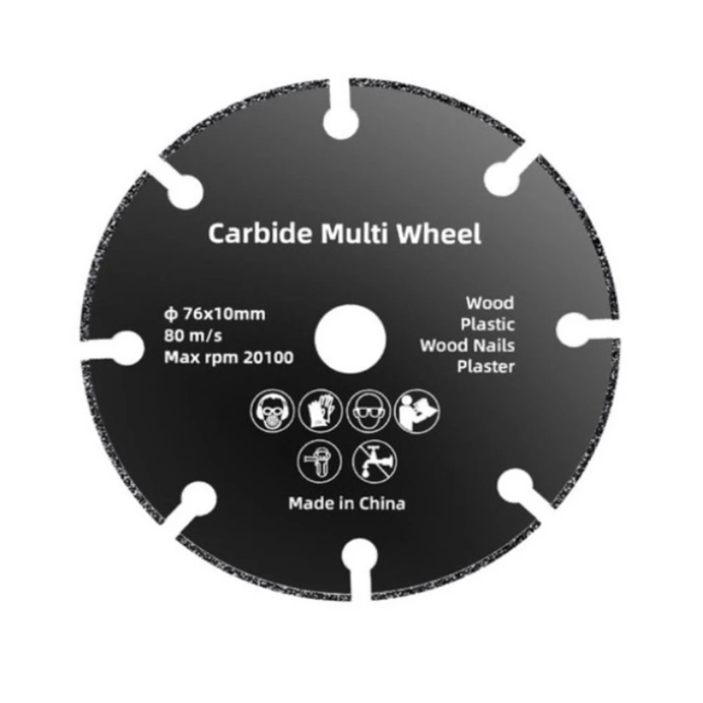 76mm 3inch Cutting Disc Circular Resin Grinding Wheel Saw Blade Steel Cutting Disc For Angle Grinder Tools