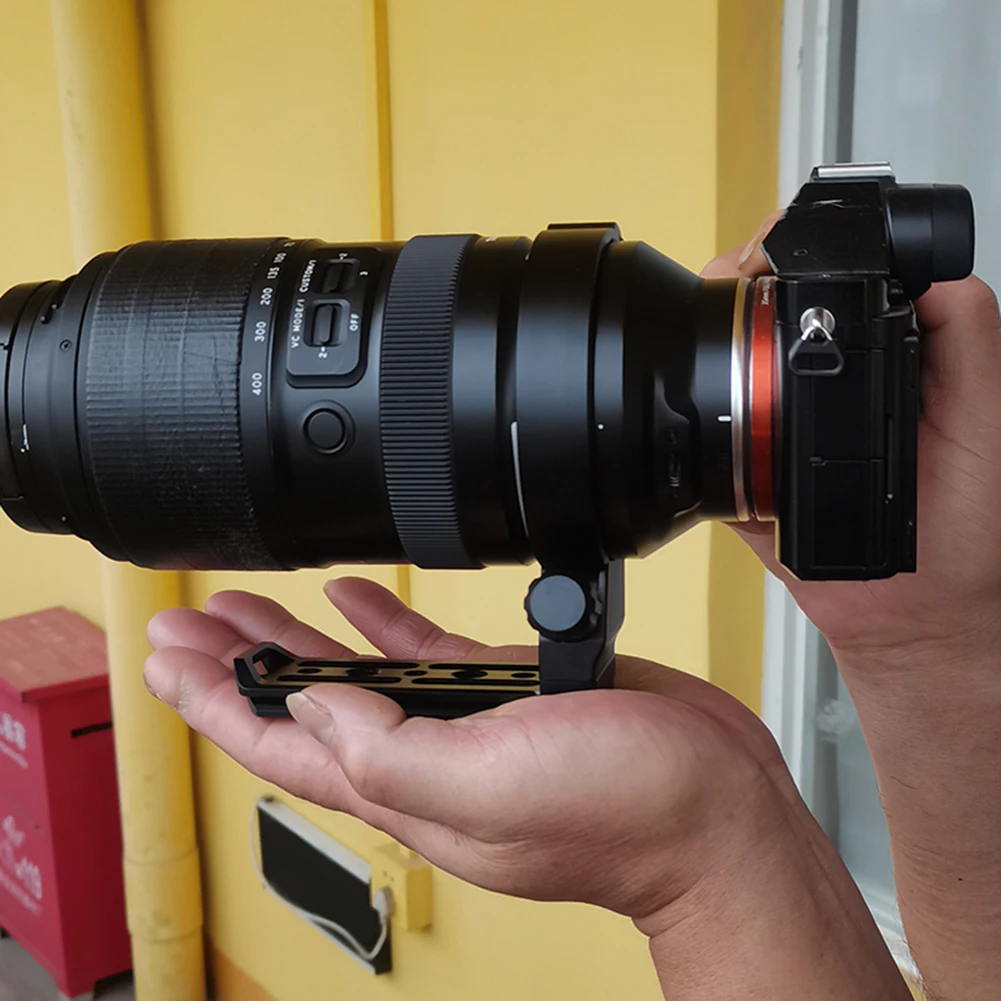 E-마운트 렌즈용 탐론 A067S 50-400mm F4.5-6.3용 아카 퀵 릴리스 플레이트가 있는 렌즈 칼라 지지대 삼각대 마운트 링