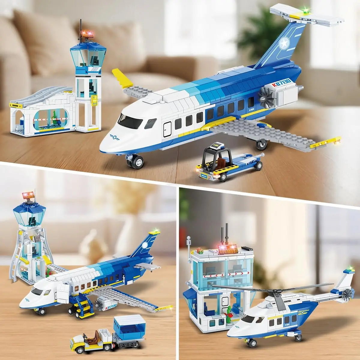 Airbus A220 Lego Ideas Airplane City Passenger Airplane Building