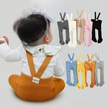 Baby Knit Suspender Tights 1