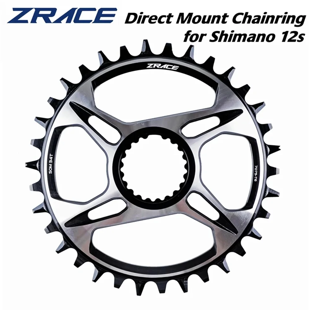 

Звездообразное кольцо ZRACE 12s для прямого крепления mtb 32T/34T/36T 7075AL для SHIMANO, звездообразное крепление, звездообразное крепление M8100/M7100
