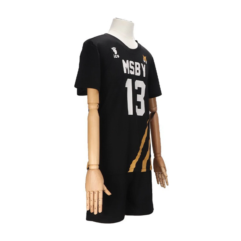 Haikyuu!!-Inspired Volleyball Jersey Costume Set for Cosplay Events