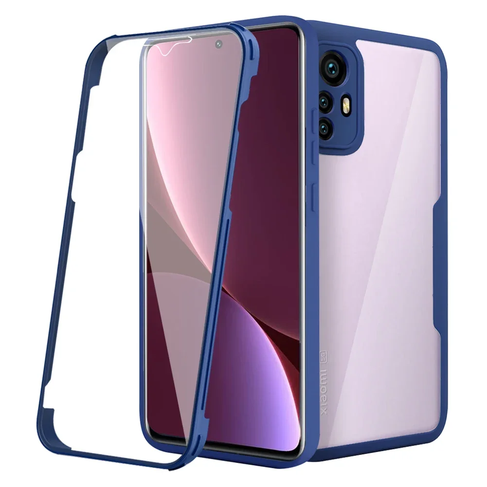 360 Full Shockproof Transparent Silicone Case