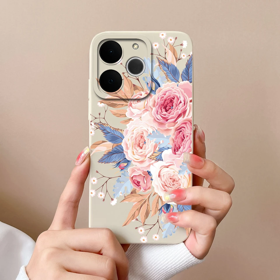 Rose Sunflower Lighthouse Fall Prevention Phone Case