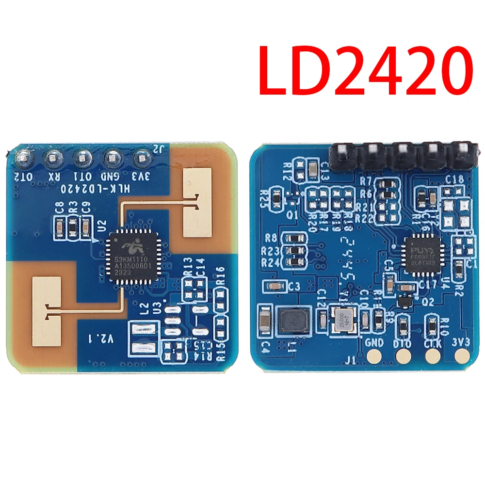 HLK-LD2410C 24G mmWave FMCW Millimeterwelle 5M menschlicher Anwesenheitsstatus Radarsensor Bewegungserkennungsmodul hohe Empfindlichkeit – Detail 2