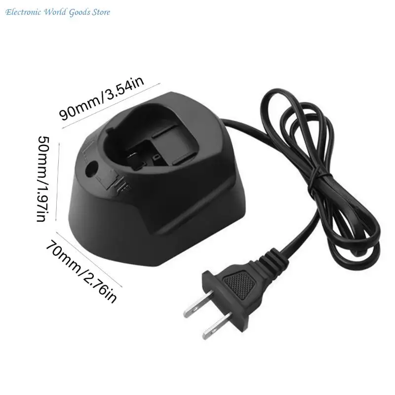 A3PD 10.8V 12V 이온 전동 공구 충전기 LED 충전 표시기 플라스틱 하우징 경량화