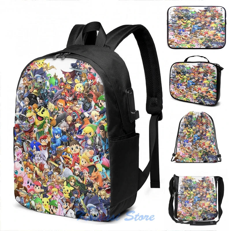 smash bros backpack