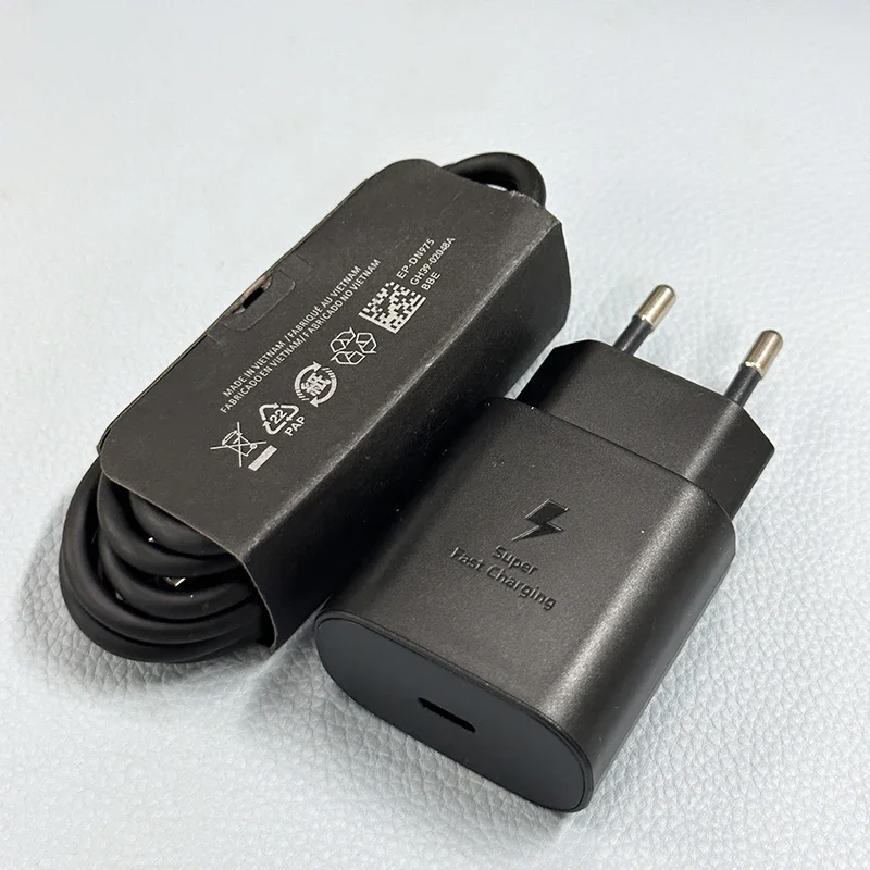 純正サムスン25W超急速充電器USB Type-C充電器PD対応スマホ充電器